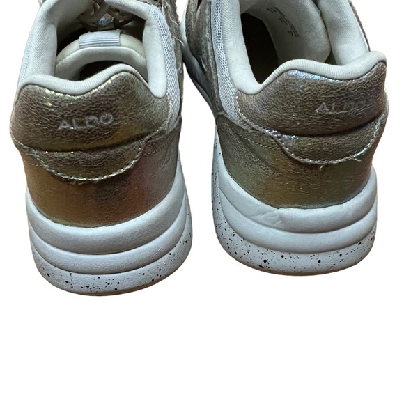 Aldo Anzaldua Gold iridescent Mermaid Metallic Sneaker 8.5 - Picture 9 of 15
